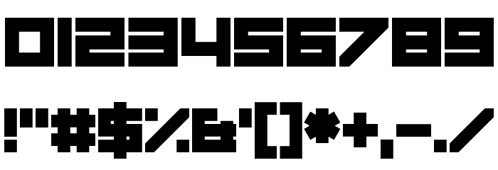 Corporation Games Straight Font OTHER CHARS