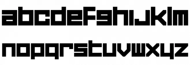 Corporation Games Straight Шрифта строчной