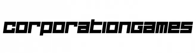 Corporation Games  les polices de caractères gratuit tlcharger