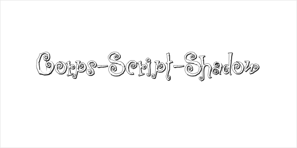 Corps-Script-Shadow Logo