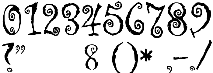 Corps-Script フォント その他の文字