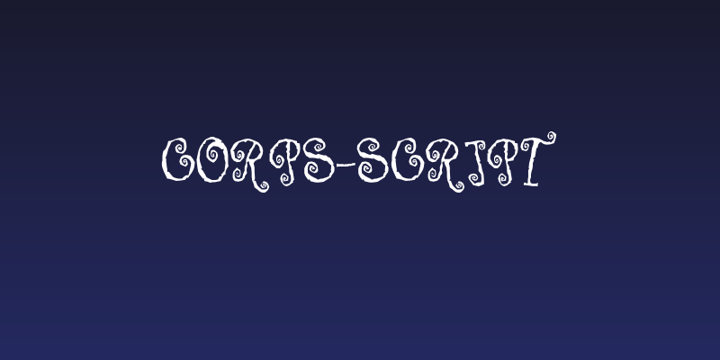 Corps-Script Social Header