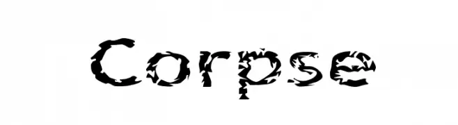 Corpse  Free Fonts Download