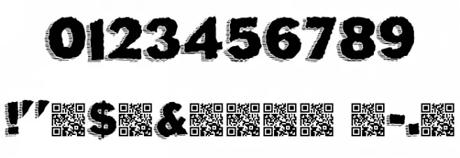 Corpsey Font OTHER CHARS