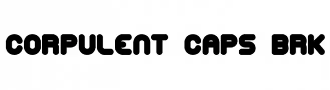 Corpulent Caps BRK  Fuentes Gratis Descargar