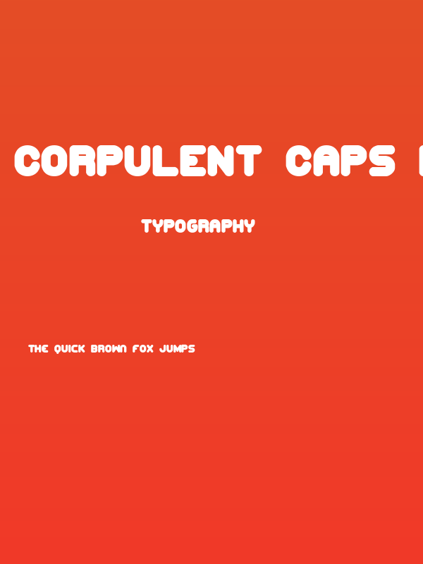 Corpulent Caps BRK Poster