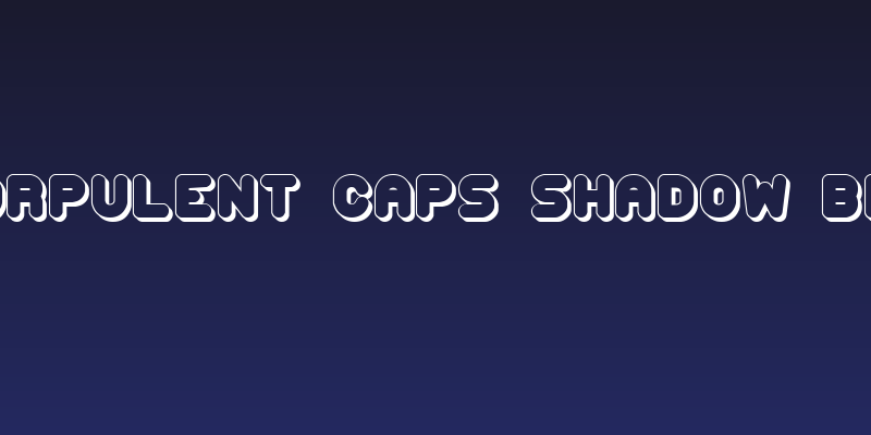 Corpulent Caps Shadow BRK Social Header