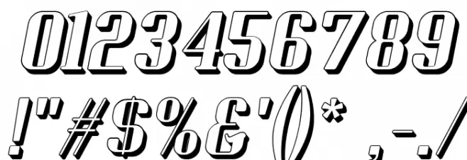 Corpus Gaii Caps Italic Font OTHER CHARS