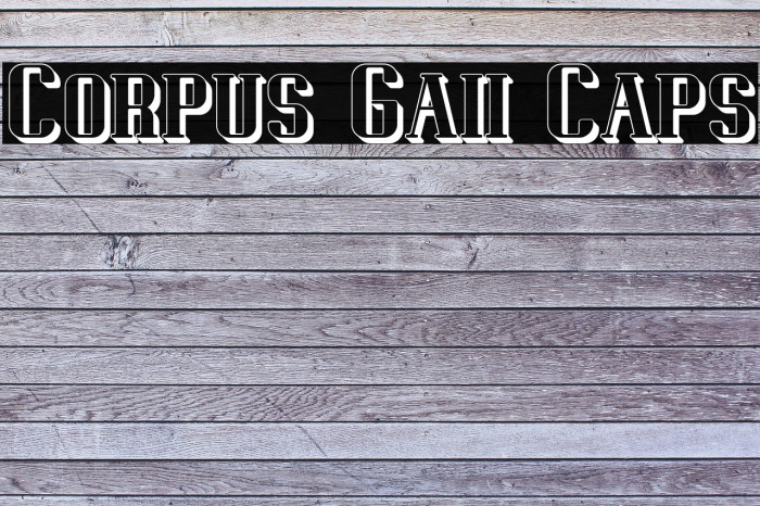 Corpus Gaii Caps Example 1