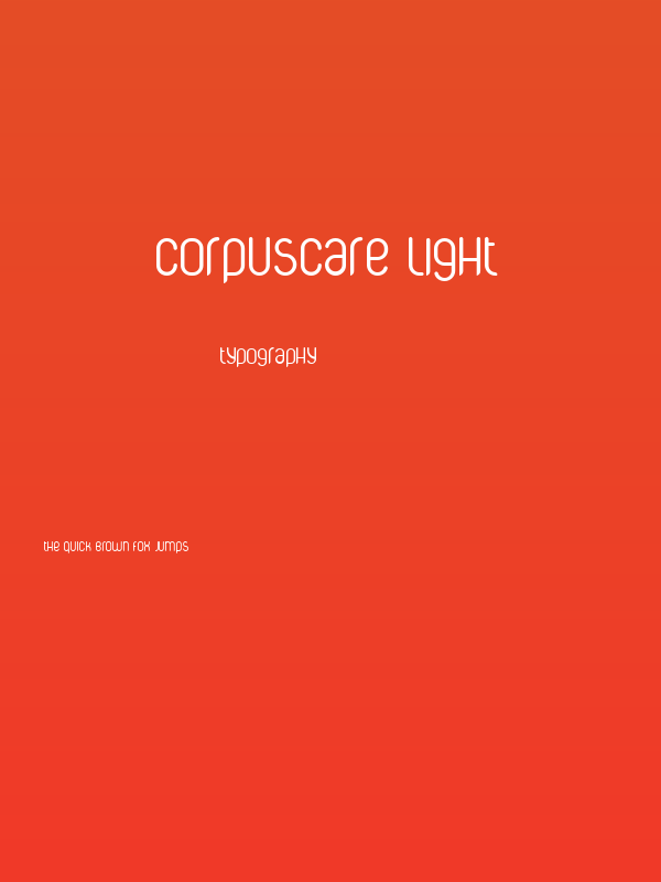CorpusCare Light Poster