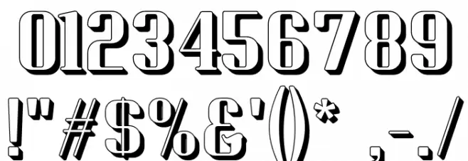 CorpusGaiiCaps Font OTHER CHARS