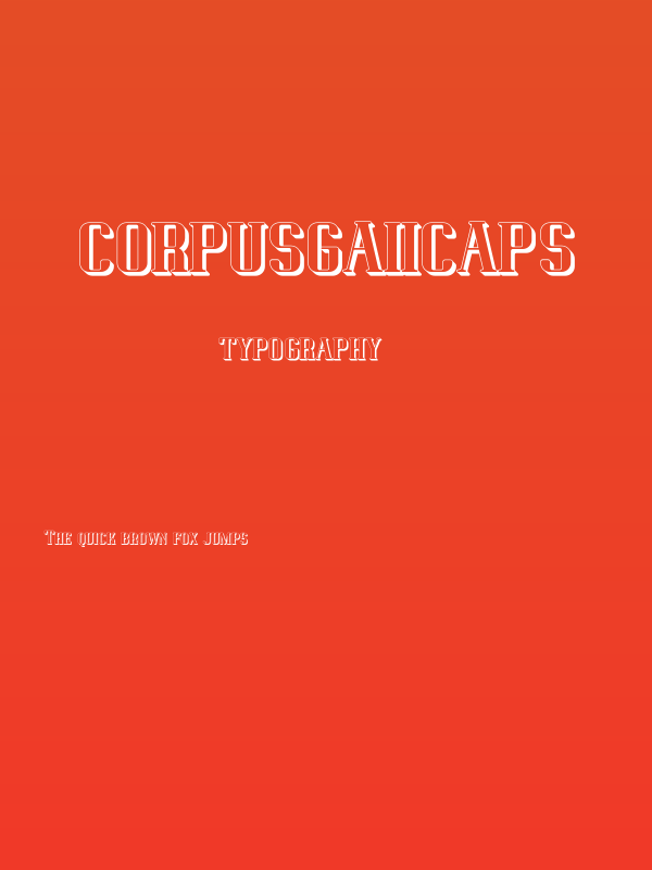 CorpusGaiiCaps Poster
