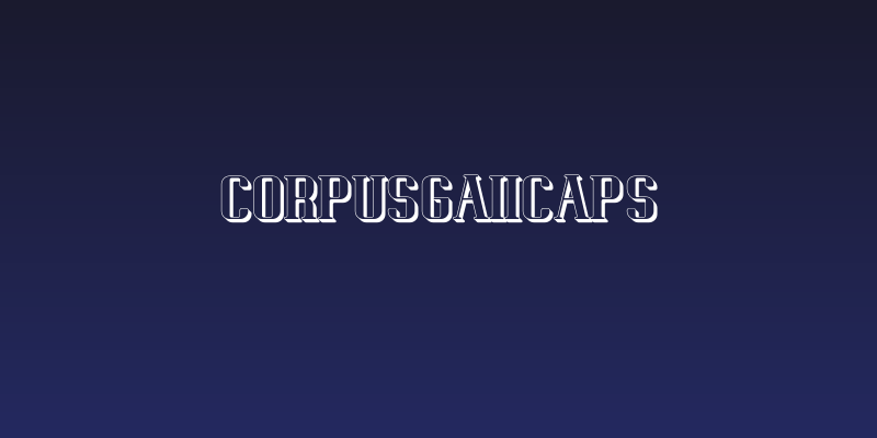 CorpusGaiiCaps Social Header
