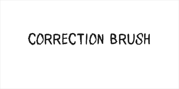 Correction Brush Logo