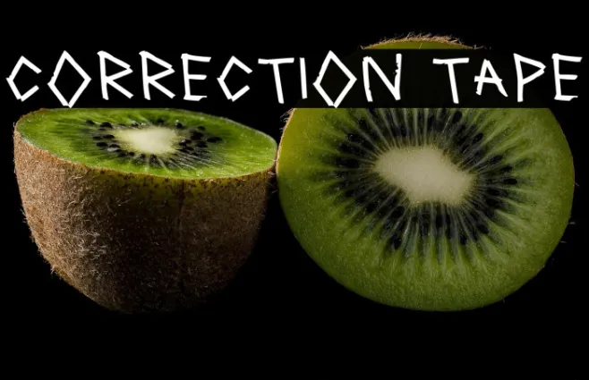 Correction Tape Example 3