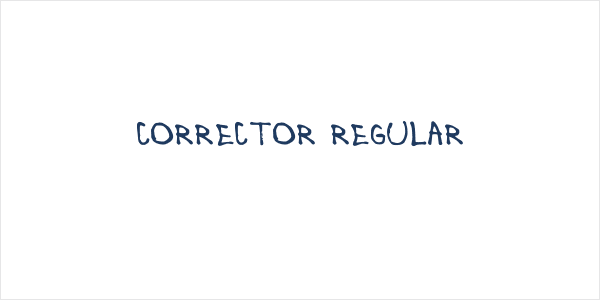 Corrector Regular Logo