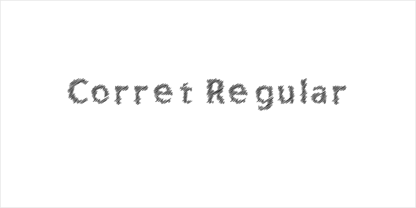 Corret Regular Logo