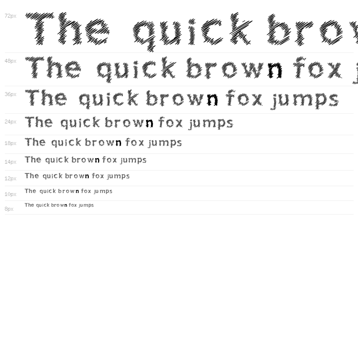 Corret Regular Waterfall