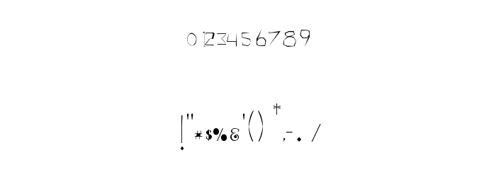 Correy's Font OTHER CHARS