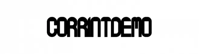 Corrint Demo  Frei Schriftart Herunterladen