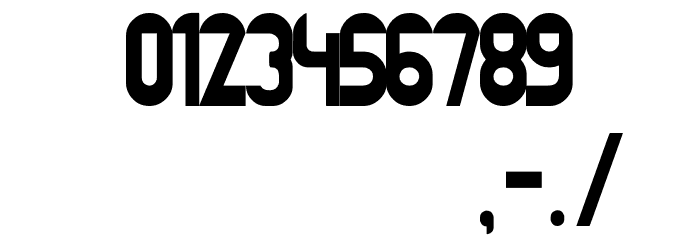 Corrint Demo Font OTHER CHARS