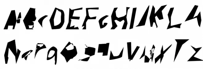 Corrode Italic Fuentes MAYÚSCULAS