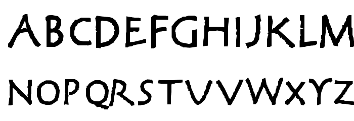 CorrodetClassicaps-Black Font LOWERCASE