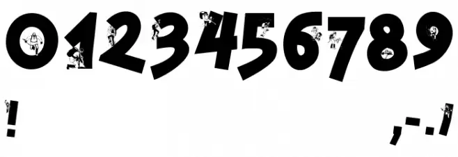 CorrosClassicClimbers Font OTHER CHARS