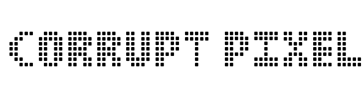 Corrupt Pixel  Fuentes Gratis Descargar
