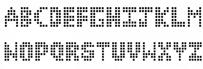 Corrupt Pixel Fonte MAIÚSCULAS