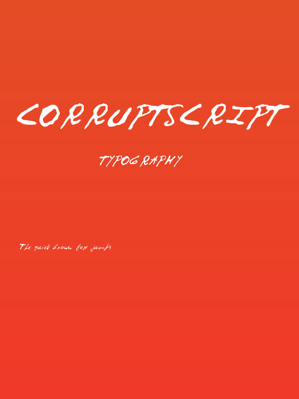 CorruptScript Poster