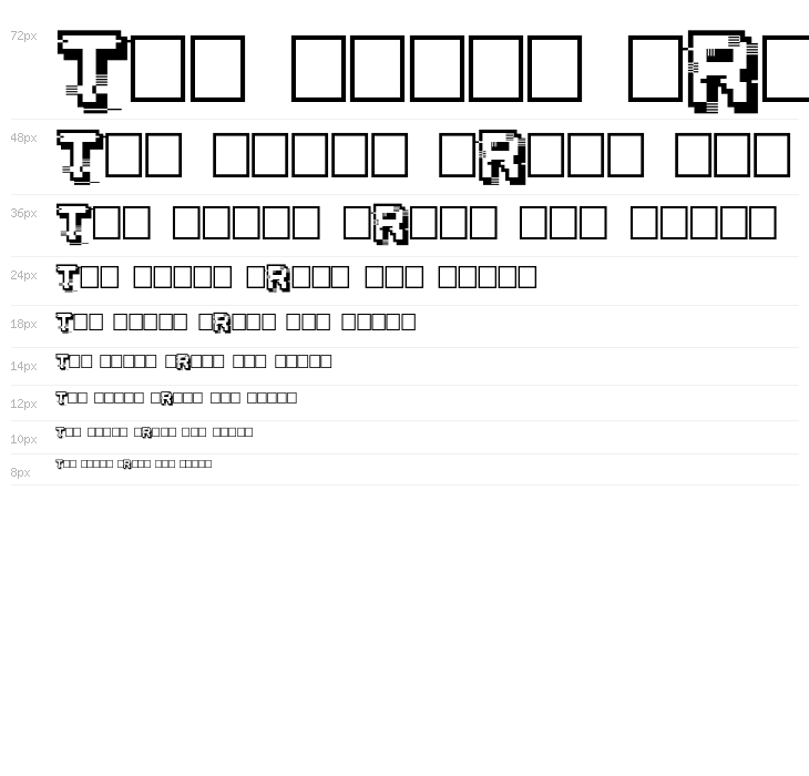 Corrupted File Waterfall