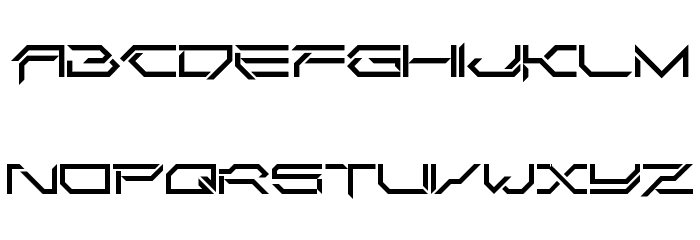 Corruptor Clean LDR Regular Font LOWERCASE