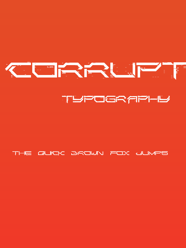 Corruptor LDR Regular Poster