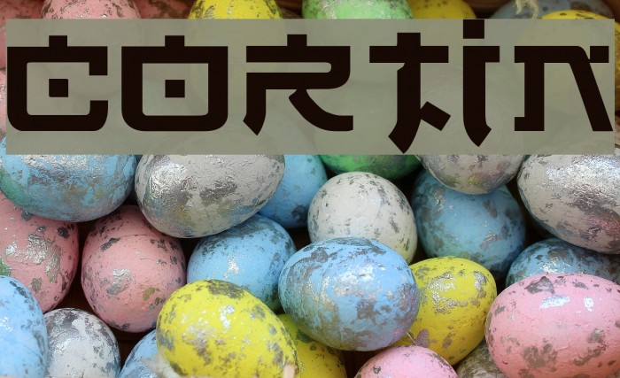 Cortin Font examples