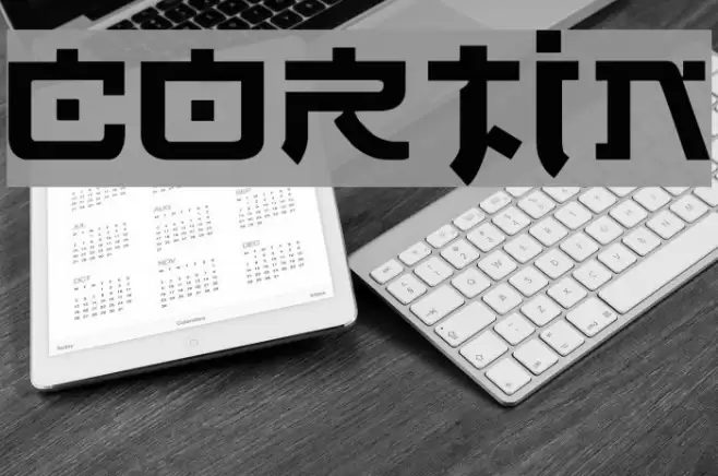 Cortin Schriftart examples