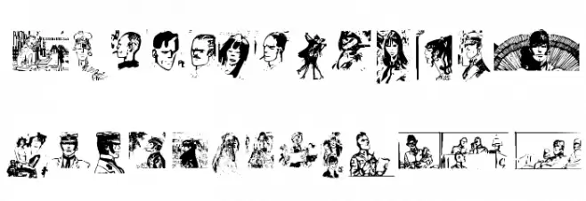 CortoMaltese Шрифта ВЕРХНИЙ