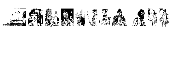 CortoMaltese Font LOWERCASE