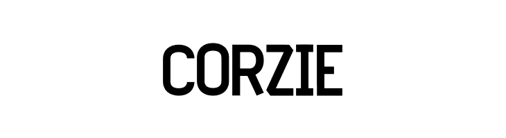 Corzie  font caratteri gratis