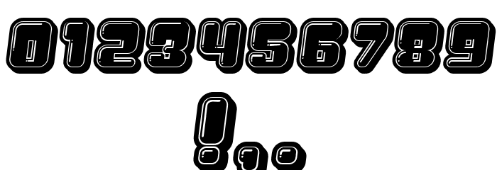 Cosa Nostra Italic Font OTHER CHARS
