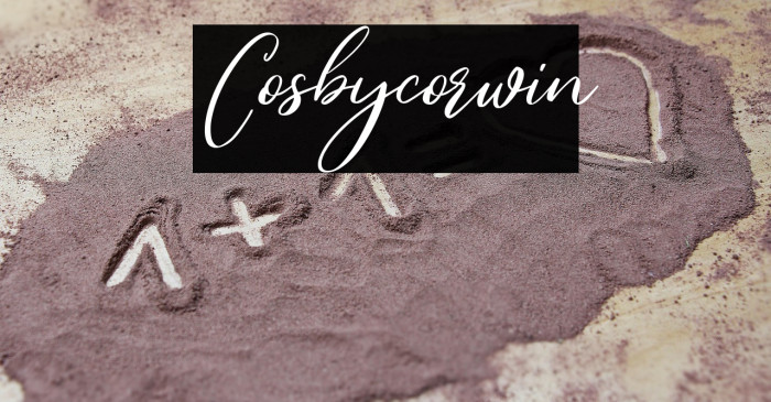 Cosbycorwin Example 2