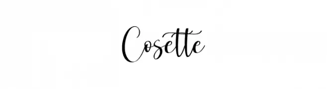 Cosette  font caratteri gratis