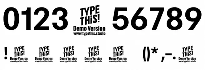 Cosima Trial Bold Font OTHER CHARS