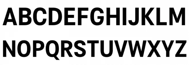 Cosima Trial Bold Font UPPERCASE