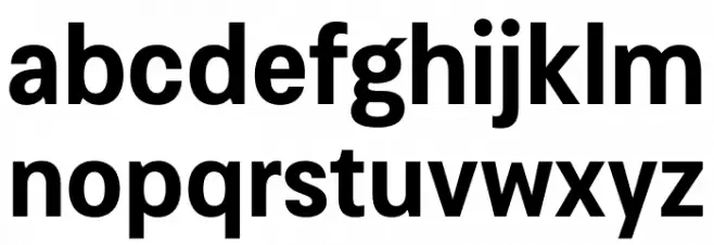 Cosima Trial Bold Font LOWERCASE