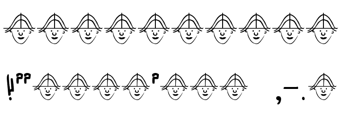 Cosine Katie Font OTHER CHARS