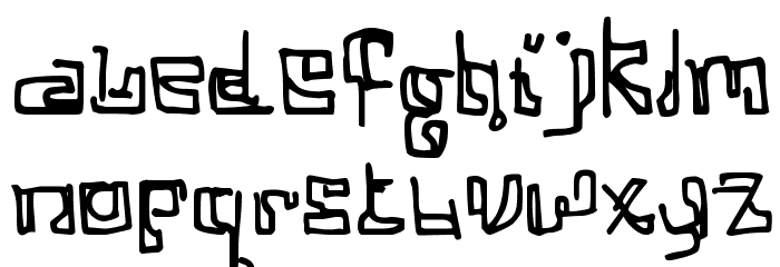 Cosine Katie Font LOWERCASE