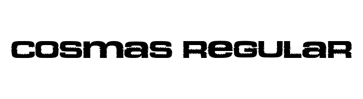 Cosmas Regular  font caratteri gratis