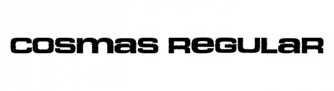Cosmas Regular  Frei Schriftart Herunterladen