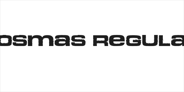 Cosmas Regular Logo